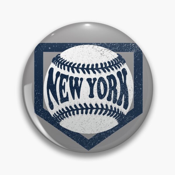 Item preview, New York Baseball and Diamond - Navy Blue designed and sold by MulletHappens.