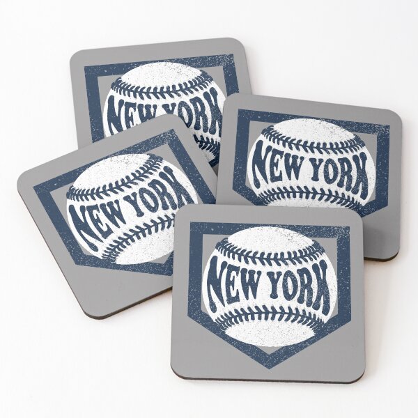 Item preview, New York Baseball and Diamond - Navy Blue designed and sold by MulletHappens.