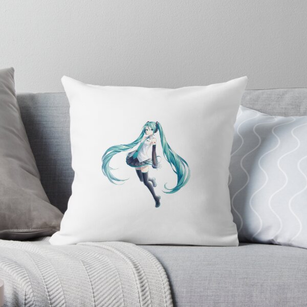 Hatsune Miku Throw Pillow
