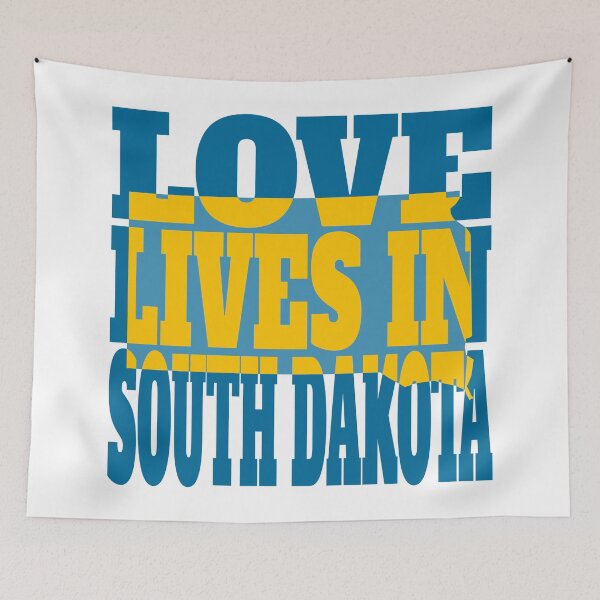 Item preview, Love Lives in South Dakota designed and sold by DonDota.