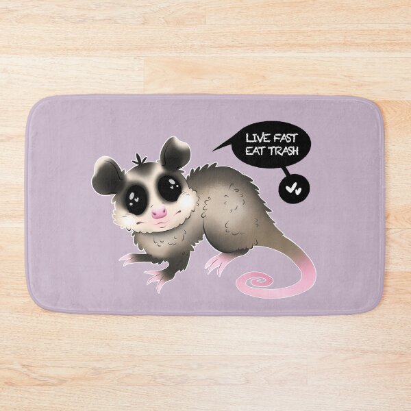 Item preview, LIVE FAST EAT TRASH designed and sold by Jennifer Lorent.