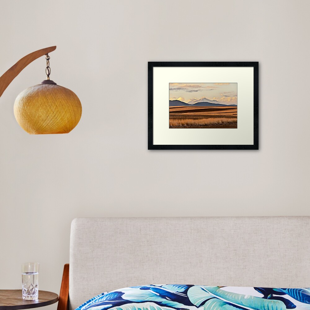 America The Beautiful - Happy Thanksgiving Framed Art Print