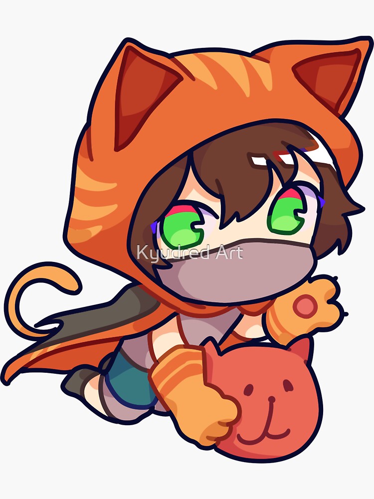 "Gin Ibushi Chibi Sticker" Sticker by Meilima Redbubble