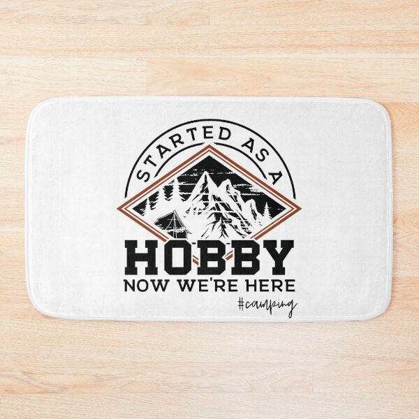 Item preview, Vintage Campers Addicted to Camping Started as a Hobby Gift designed and sold by Maljonic.