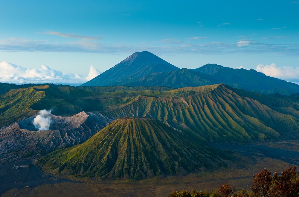  Bromo volcano  at sunrise Java  Indonesia by javarman 