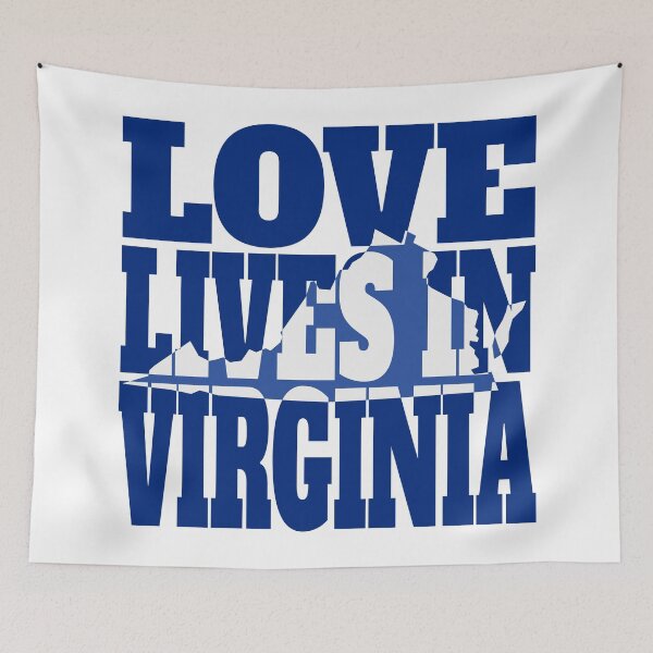 Item preview, Love Lives in Virginia designed and sold by DonDota.