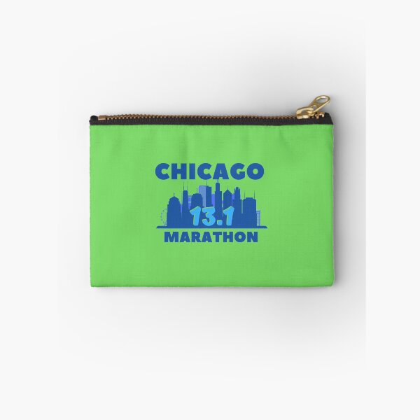 Item preview, Chicago 13.1 Marathon - 5K, 10K, 13.1, 26.2, Full, Half Marathoner Gift, Runner's Gift, Running Gift,  Blue, Green designed and sold by RaceRunnerz-.