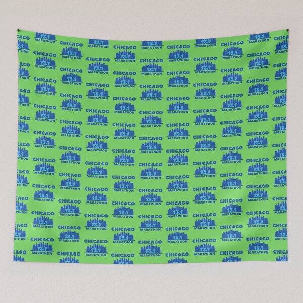 Item preview, Chicago 13.1 Marathon - 5K, 10K, 13.1, 26.2, Full, Half Marathoner Gift, Runner's Gift, Running Gift,  Blue, Green designed and sold by RaceRunnerz-.