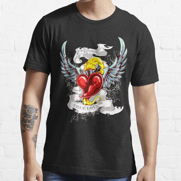 Flaming Heart T-Shirts | Redbubble