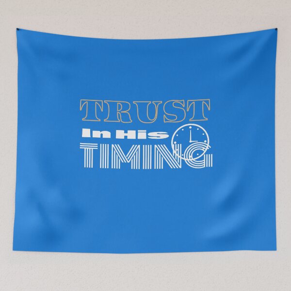 Item preview, Trust in His Timing, Faith, God is With Us, Don't Worry, Hope designed and sold by iASunshine.