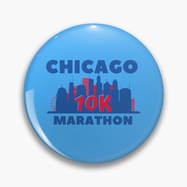 Item preview, Chicago 10K Marathon - 5K, 10K, 13.1, 26.2, Full, Half Marathoner Gift, Runner's Gift, Running Gift,  Blue, Red, White designed and sold by RaceRunnerz-.