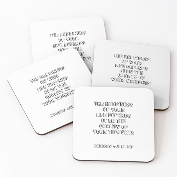 Item preview, Stoic Inspiration Quotes - Marcus Aurelius Meditations - The happiness of your life   designed and sold by Inspirationmotivation.