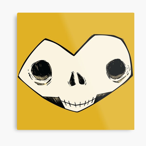 Memento Mori No. I (goldie) Metal Print