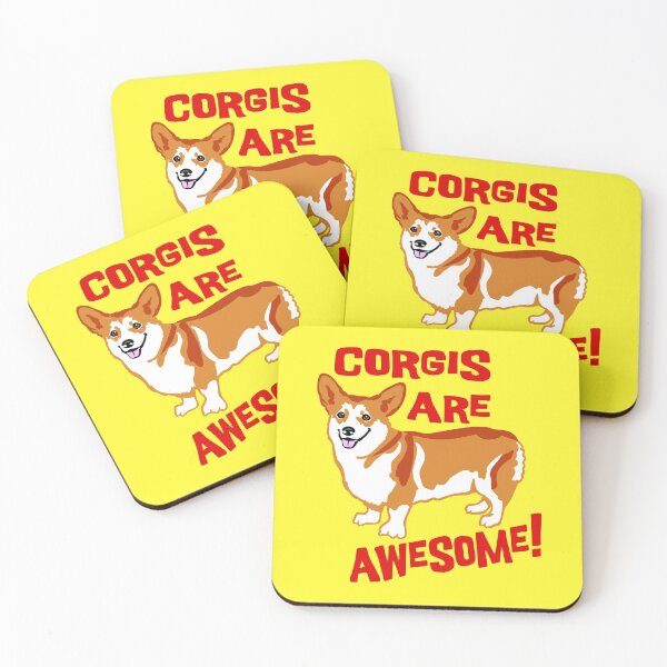 Item preview, CORGIS ARE AWESOME! designed and sold by GorillaFarm.