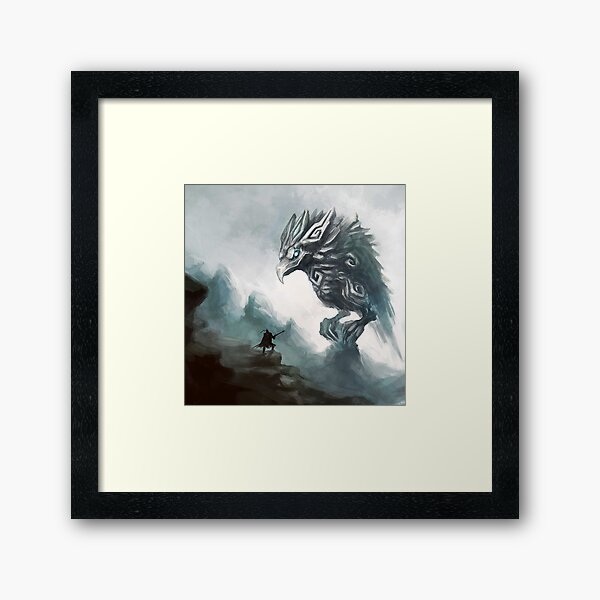 Wingless Roc of Hunraan Hills Framed Art Print