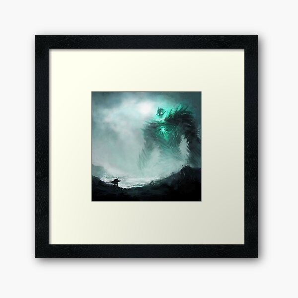 Watcher of the Coasts Framed Art Print