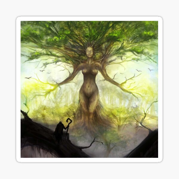 Vitalya, the Origin Tree Sticker
