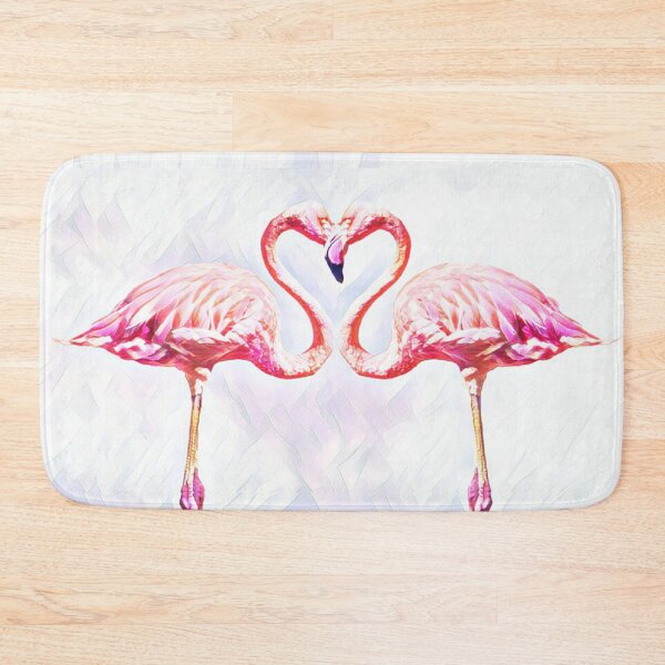 Item preview, Flamingo Love Abstract Art Design designed and sold by WildMuse44.
