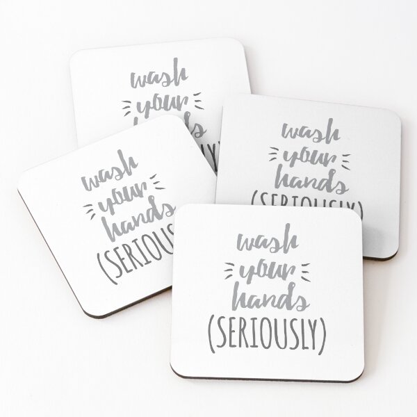 Item preview, Wash Your Hands Seriously Personal Hygiene designed and sold by KadyIllustrates.