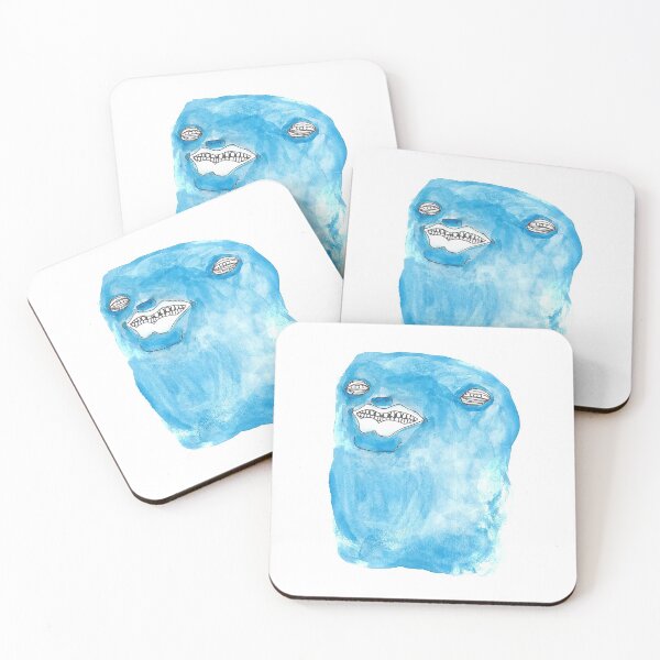 Item preview, Blue Blob Monster designed and sold by Bomb The  Art Industry.