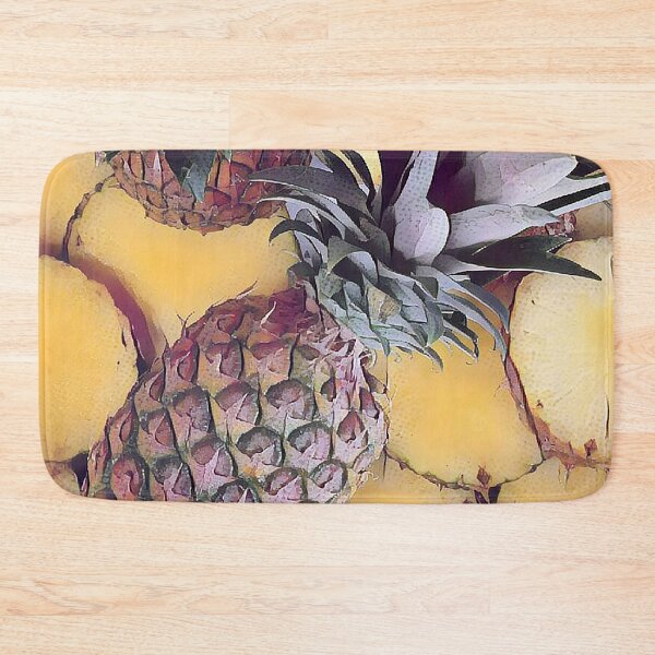 Item preview, Pineapple Yellow Abstract Art Design designed and sold by WildMuse44.