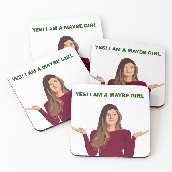 Item preview, YES I AM A MAYBE GIRL NEW DESIGN designed and sold by Moussceo.