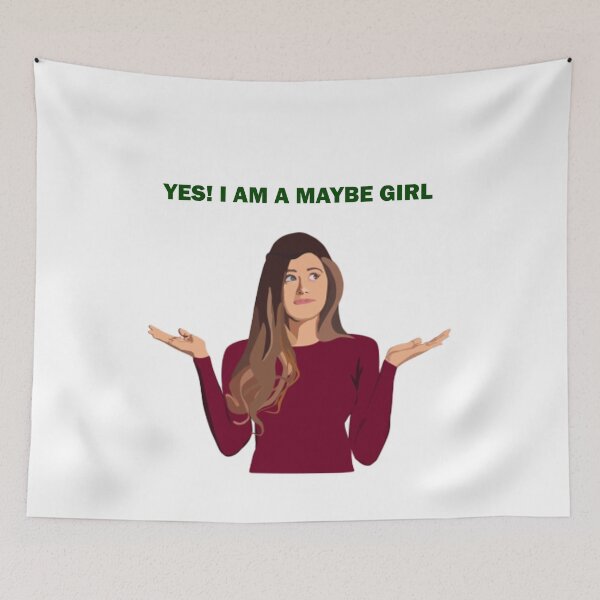 Item preview, YES I AM A MAYBE GIRL NEW DESIGN designed and sold by Moussceo.