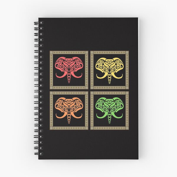 Item preview, Colorful Elephant Abstract Pattern Pet Animals Nature Funny Happy Sarcastic Cute Inspirational Spiritual Birthday Gift designed and sold by EpsilonEridani.