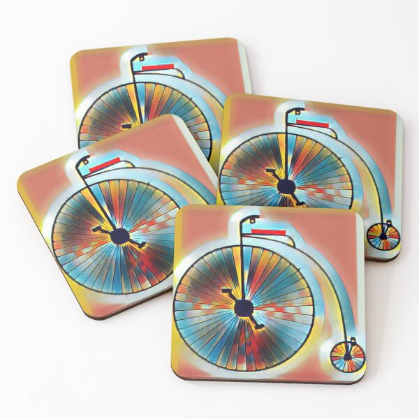 Item preview, Bicycle Abstract Painting Art Design designed and sold by WildMuse44.