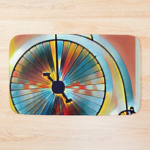 Item preview, Bicycle Abstract Painting Art Design designed and sold by WildMuse44.