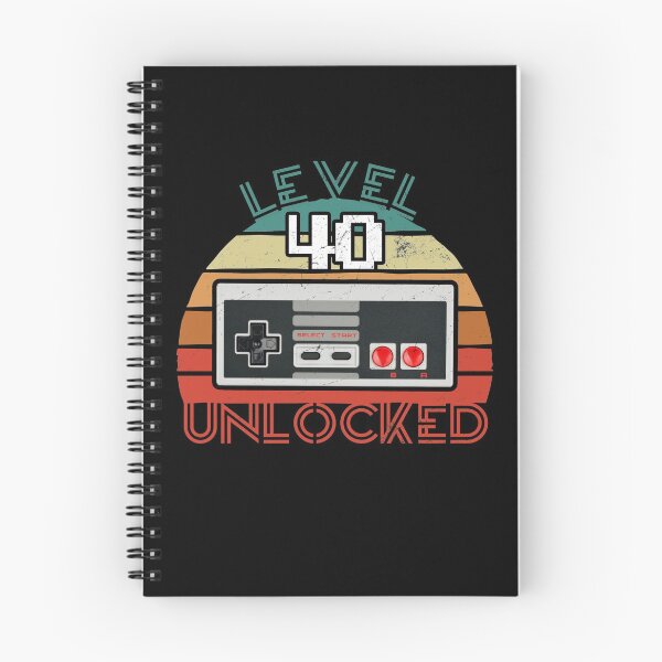 Item preview, 40 Year Old Fourty Birthday Gift Level 40 unlocked gamer  designed and sold by majuga.