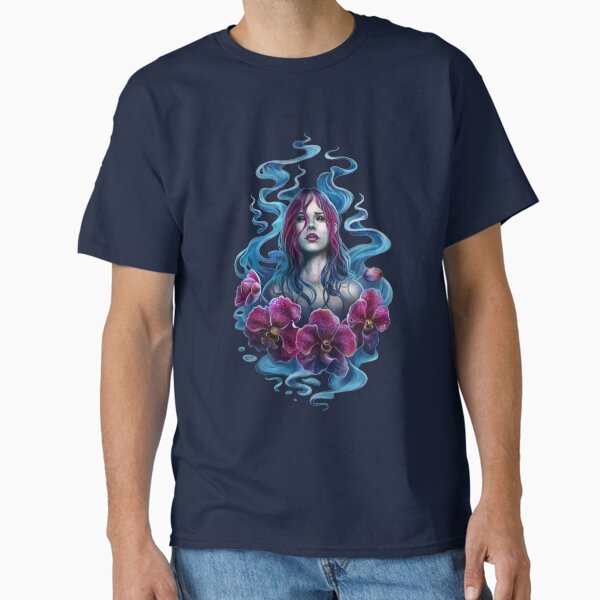 Orquideas emergentes Camiseta clásica