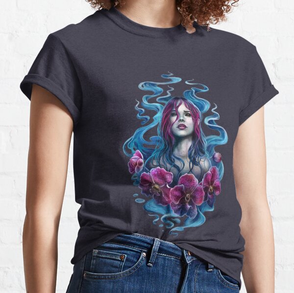 Orquideas emergentes Camiseta clásica