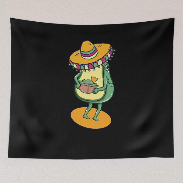 Item preview, Funny Mexican Avocado designed and sold by Betsytiptoe.