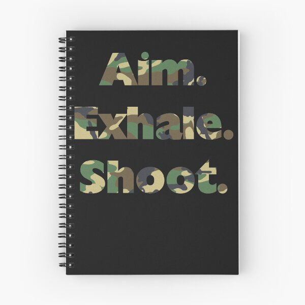 Item preview, Aim Exhale Shoot Archery Rifle Camo designed and sold by lefthighkick.