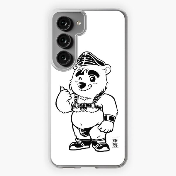 KINKY CUB (LINEART) - BEARZOO SERIES Samsung Galaxy Soft Case