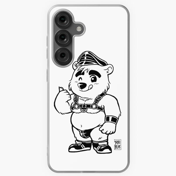 KINKY CUB (LINEART) - BEARZOO SERIES Samsung Galaxy Soft Case