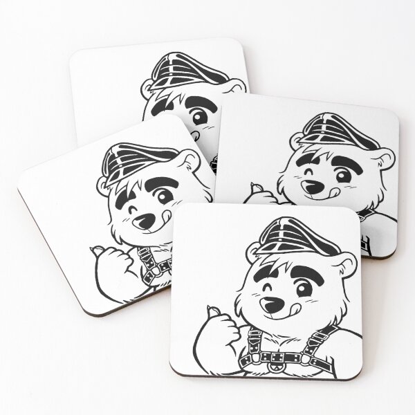 Item preview, KINKY CUB (LINEART) - BEARZOO SERIES designed and sold by bobobear.