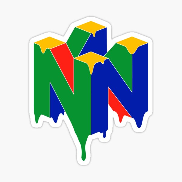 Japanese Driptendo 64 Sticker