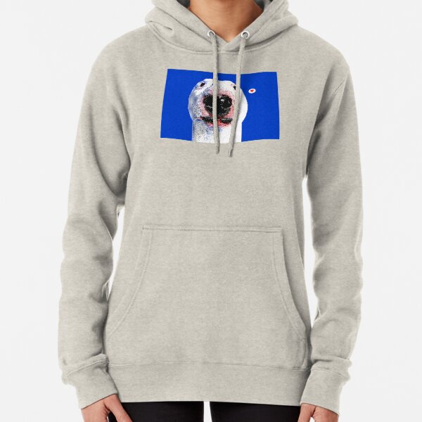 PUPPERNELSON WHITE BLUE EDITION Pullover Hoodie