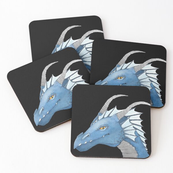 Item preview, Blue Dragon designed and sold by ElyWatercolor.