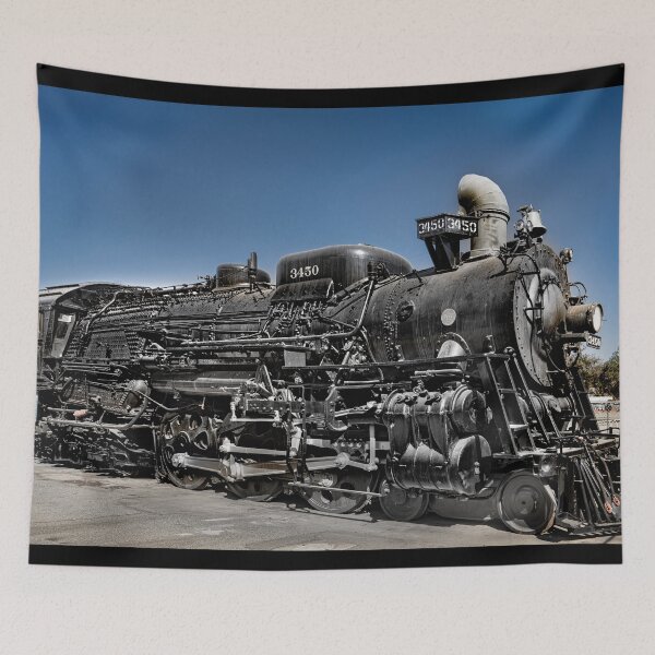 Item preview, "Atchison, Topeka & Santa Fe Steam Locomotive No. 3450 - Rail Giants Train Museum, Pomona, CA, USA" designed and sold by Glen Allison.