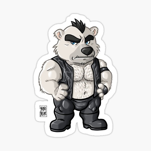 BOSSY BEAR - BEARZOO SERIES Sticker