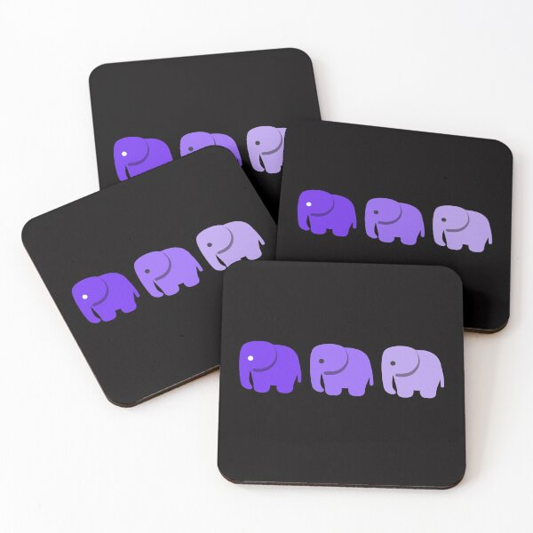 Item preview, Purple Lavender Violet Elephant Pet Animals Nature Funny Happy Sarcastic Cute Inspirational Spiritual Birthday Gift designed and sold by EpsilonEridani.