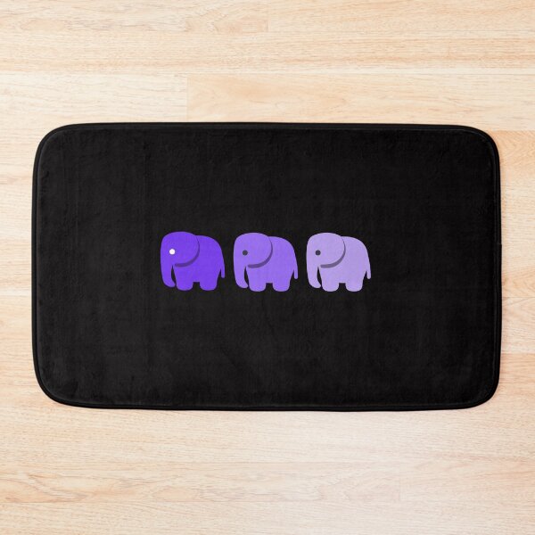 Item preview, Purple Lavender Violet Elephant Pet Animals Nature Funny Happy Sarcastic Cute Inspirational Spiritual Birthday Gift designed and sold by EpsilonEridani.