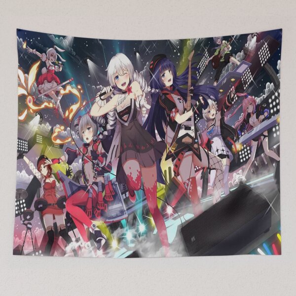 Item preview, Honkai Impact King Duvet Size Concert designed and sold by assasinzex.