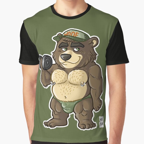 THICC BEAR - BEARZOO SERIES Graphic T-Shirt