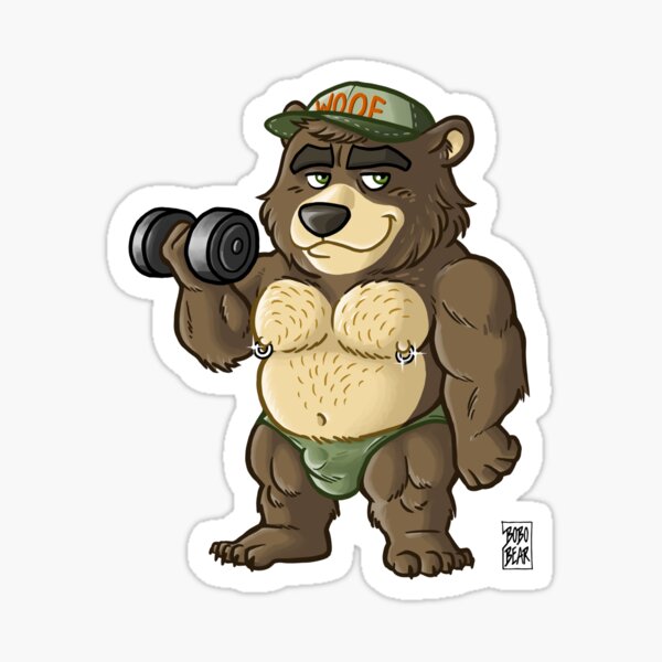 THICC BEAR - BEARZOO SERIES Sticker