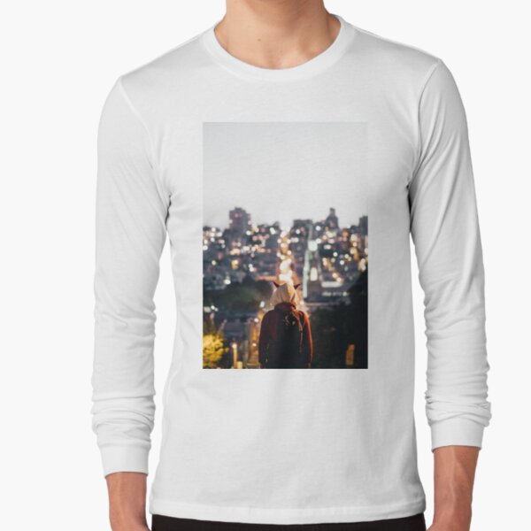 Horned Hoodie Long Sleeve T-Shirt