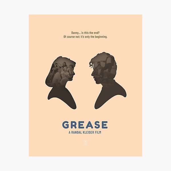 Grease Movie Photographic Print